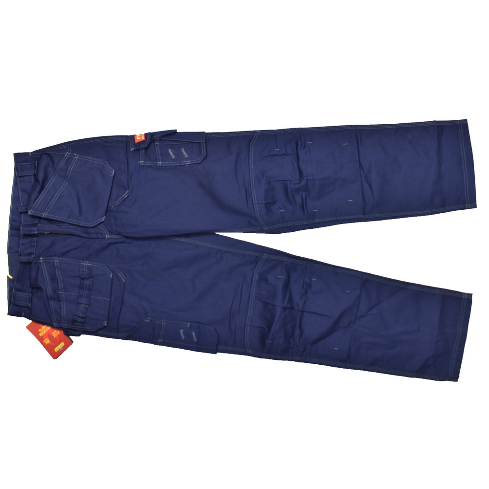 Blaklader 1636 FR Pants Navy Blue Workwear Flame Resistant NFPA 2112 70E 34x36